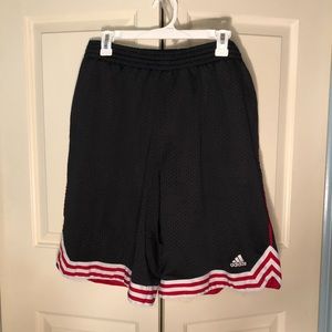 Adidas 3-Stripe Athletic Shorts